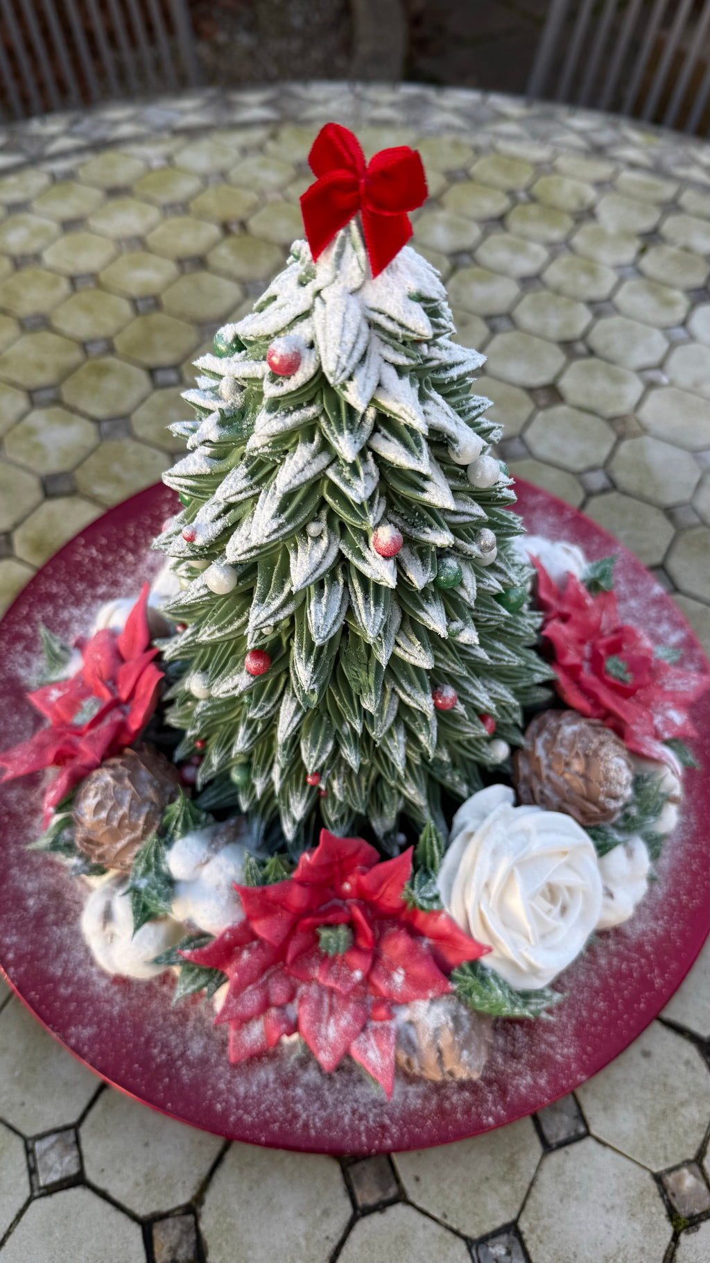 Marshmallow Christmas Tree Medium