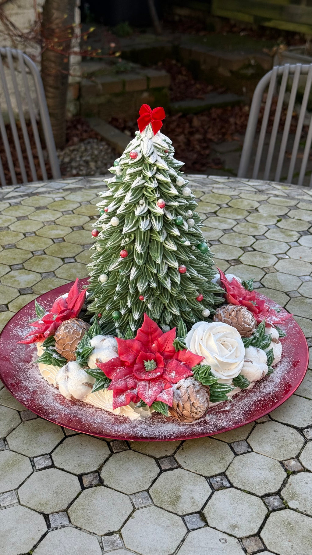 Marshmallow Christmas Tree Medium