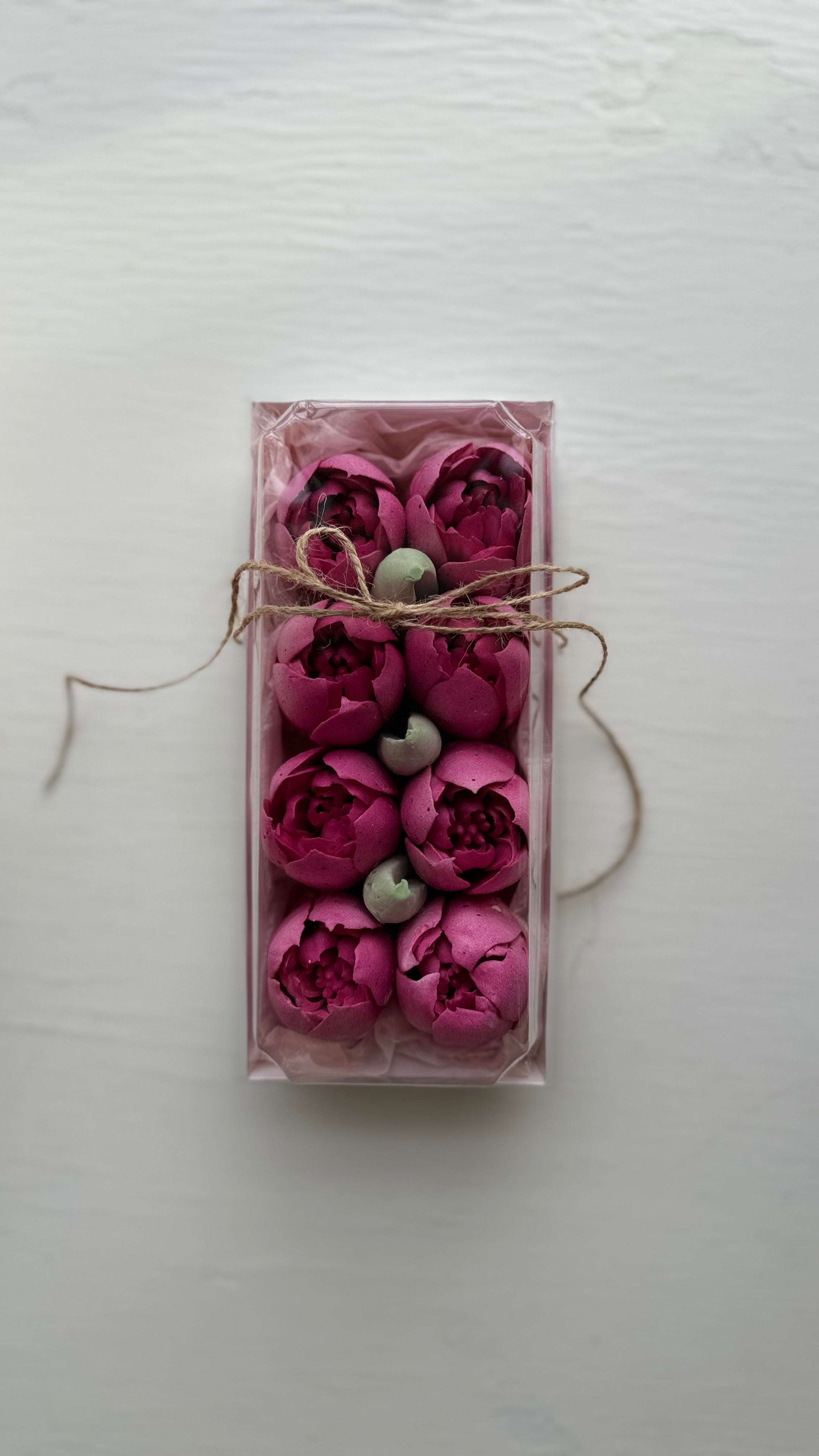 Marshmallow Tulip Box Small (Square)