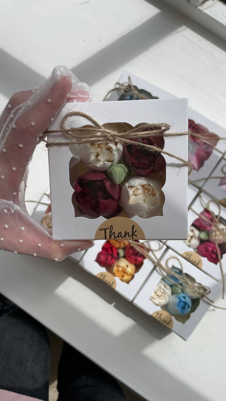 Marshmallow Tulip Box Mini
