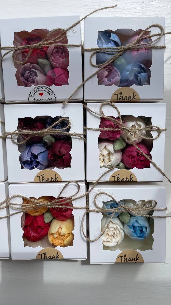 Marshmallow Tulip Box Mini