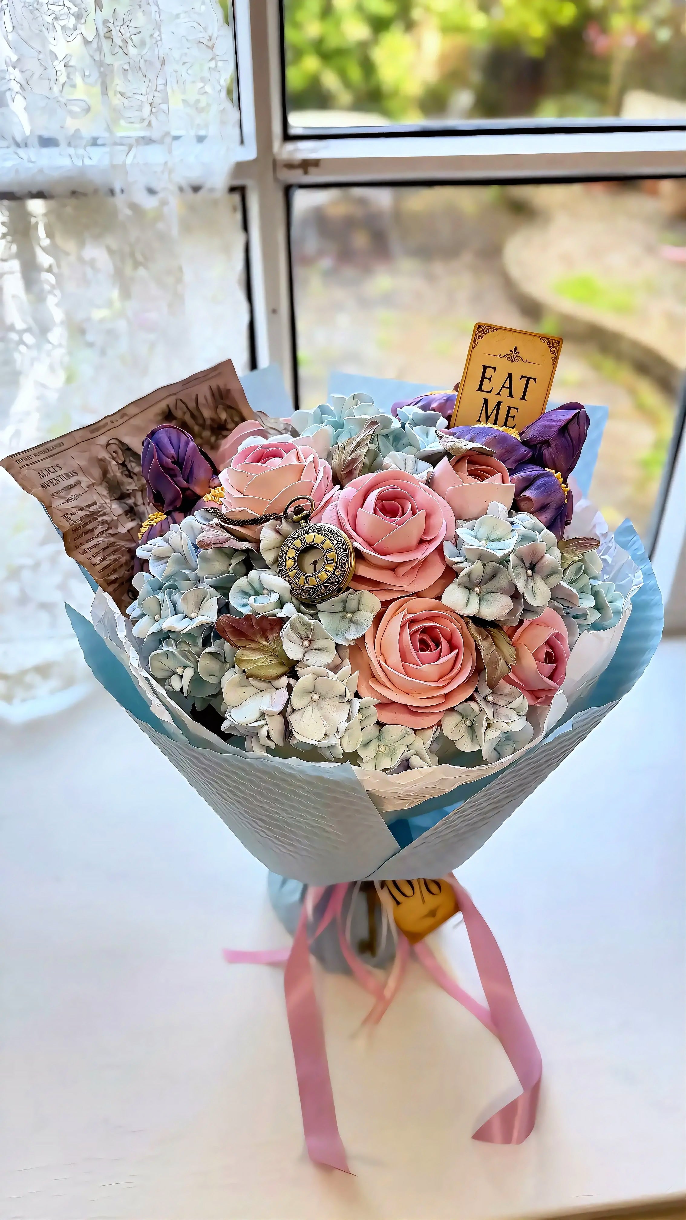 Alice in Wonderland Marshmallow Bouquet Medium