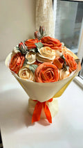 Marshmallow Rose Bouquet Small