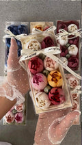 Marshmallow Tulip Box Small (Square)