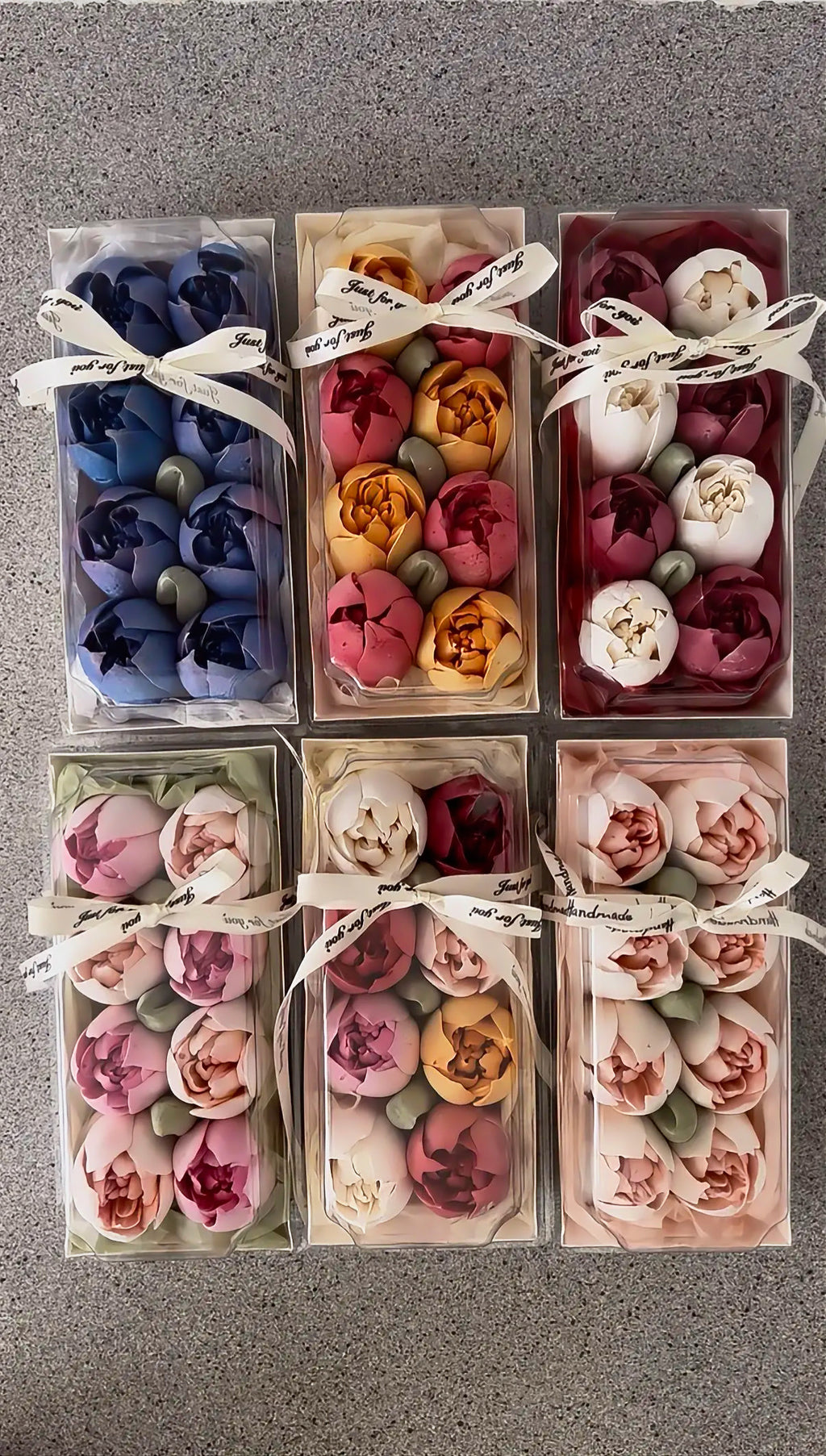 Marshmallow Tulip Box Small (Square)