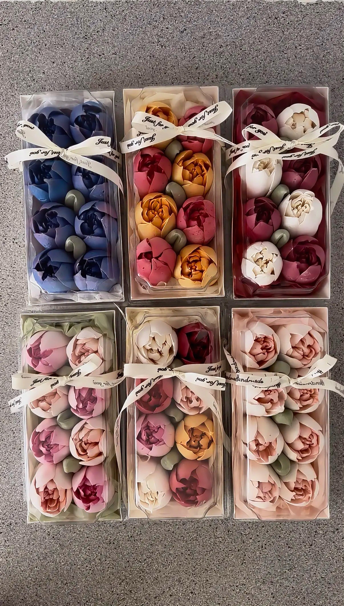 Marshmallow Tulip Box Small (Square)