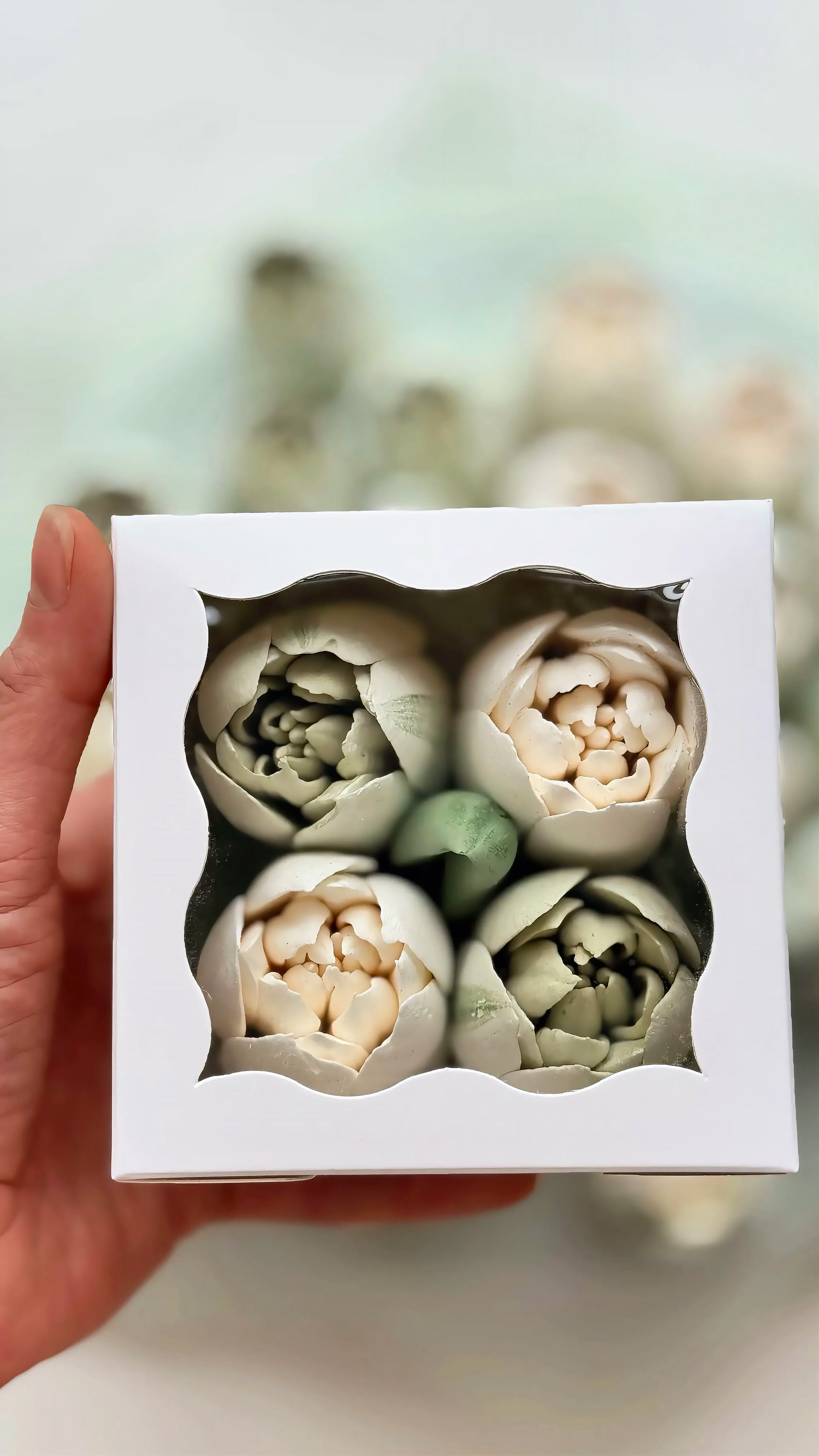 Marshmallow Tulip Box Mini